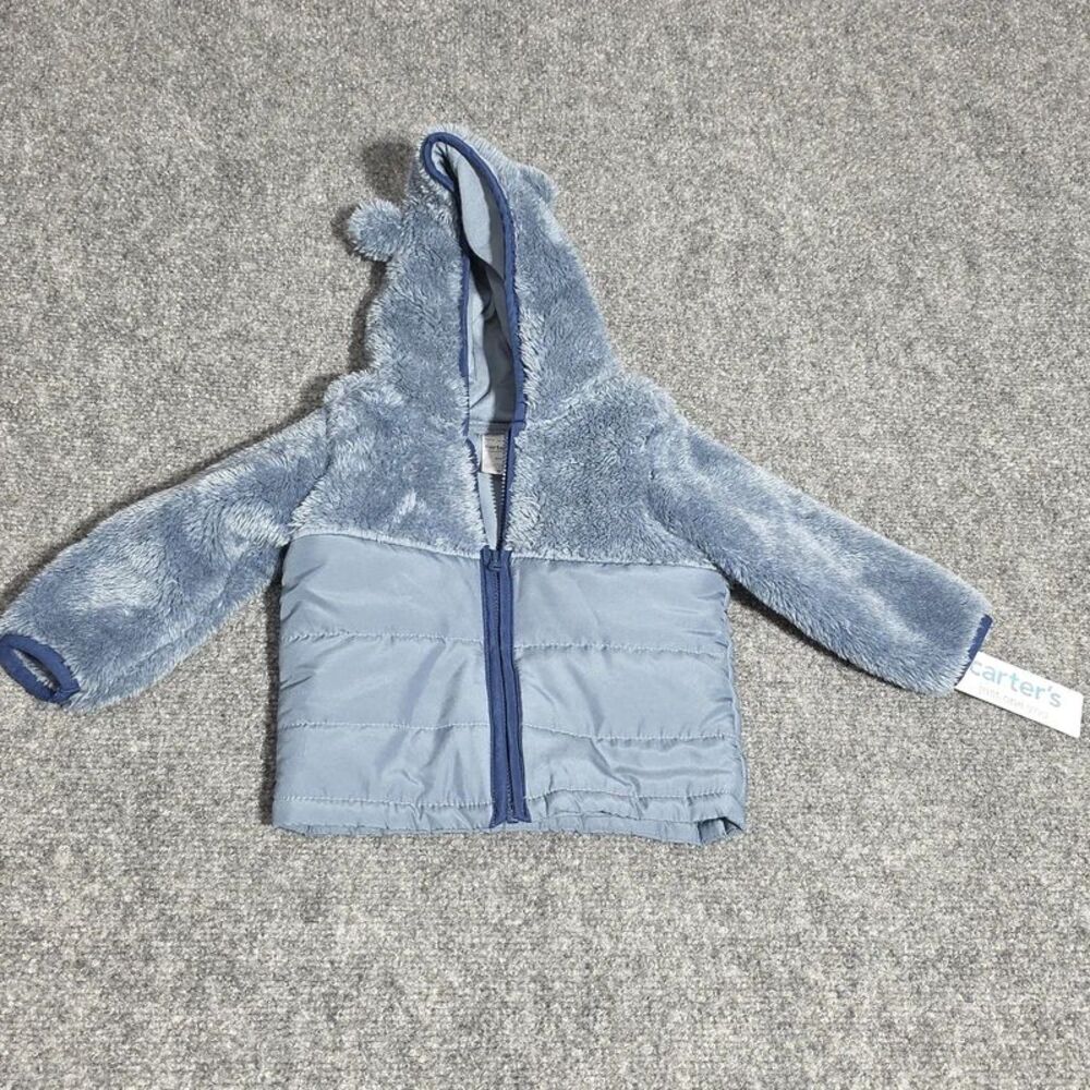 9 Months Blue Baby Coat